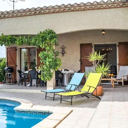 Beautiful With Private Pool Near Lake In Olonzac